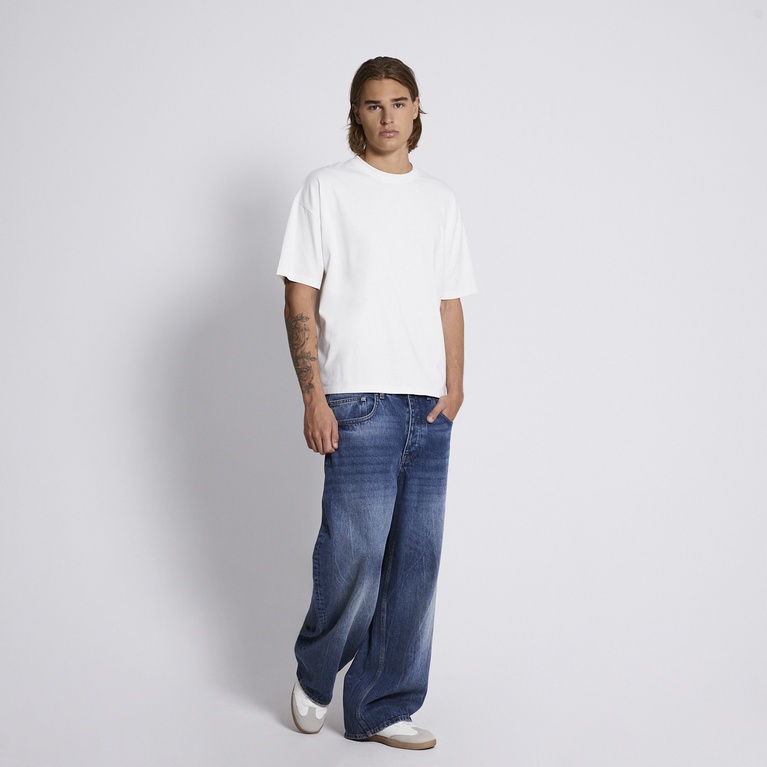 Baggy wide jeans "Giant" Mid wash